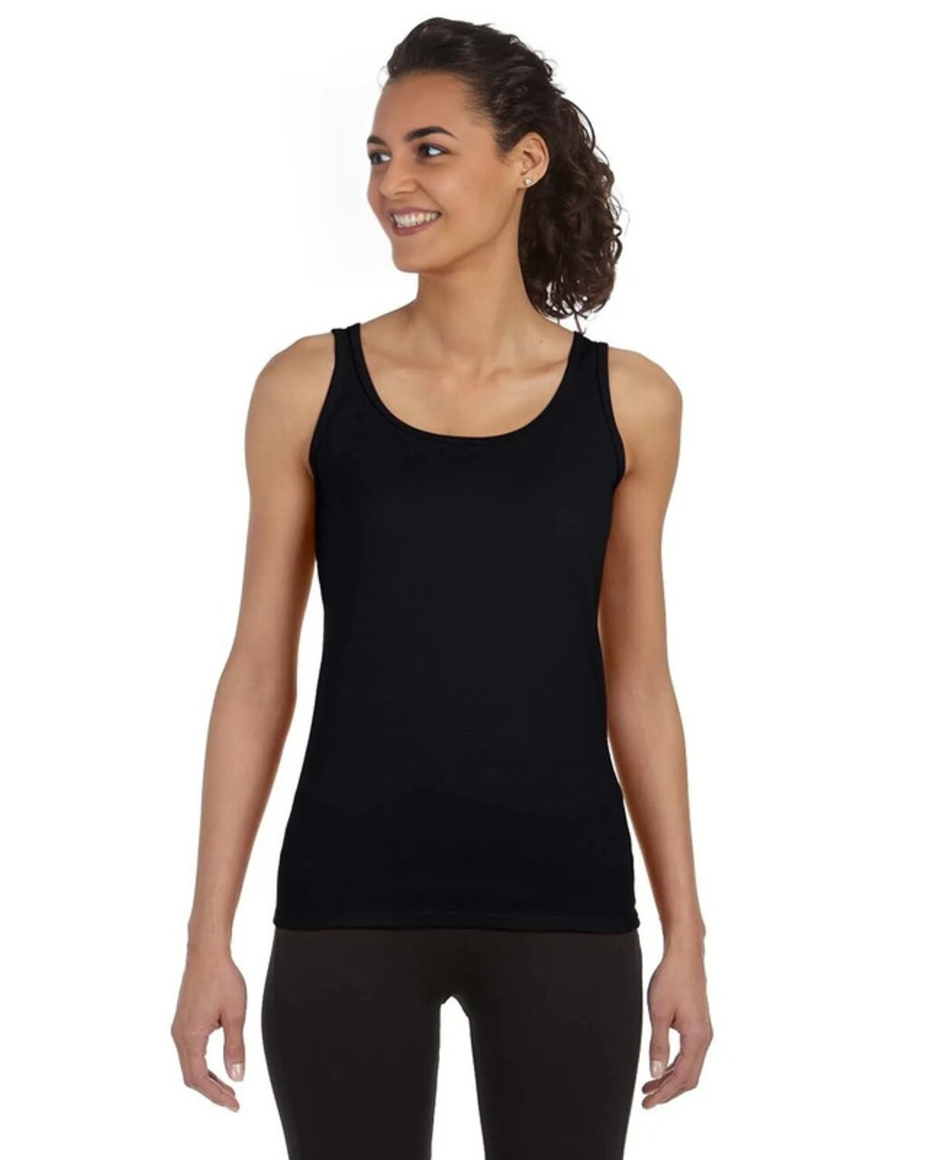 Gildan Ladies Softstyle Fitted Tank Top – Lightweight Slim Fit Sleeveless Tee for Women’s